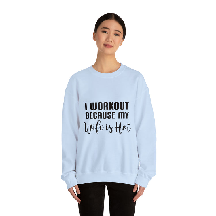 Novelty Gym Fitness Quote Men Women Gift Funny Workout Unisex Crewneck Sweatshirt