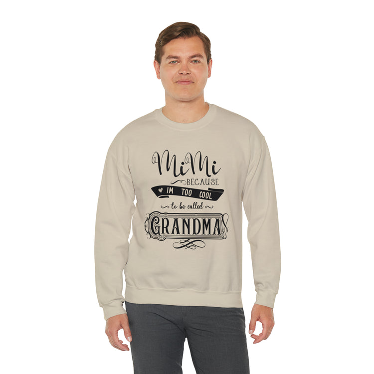 Hilarious Sarcastic Nanas Mockery Statements Appreciation Pun Line Unisex Crewneck Sweatshirt