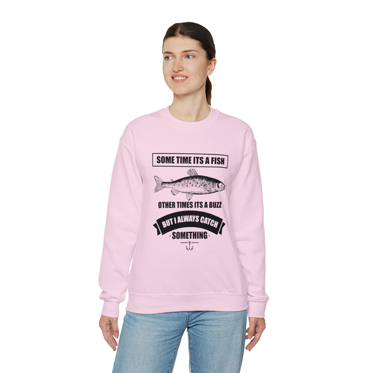 Novelty Fisherman Lake Fishermen  Gift Fishing Catching Unisex Crewneck Sweatshirt