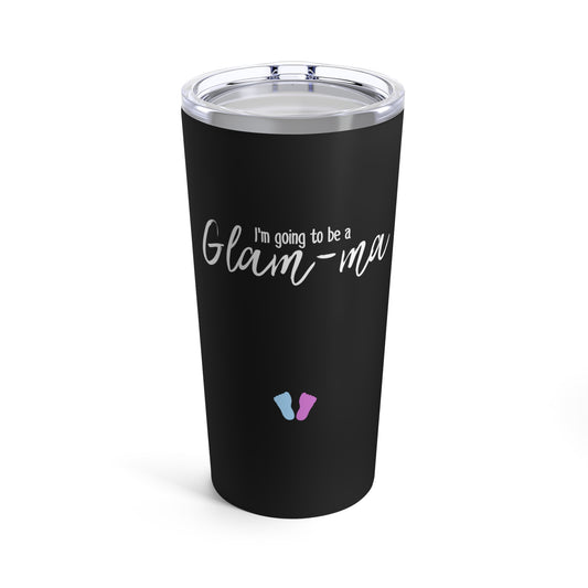 Glam-ma Glamma Pregnancy Announcement New Grandma Gift Tumbler 20oz