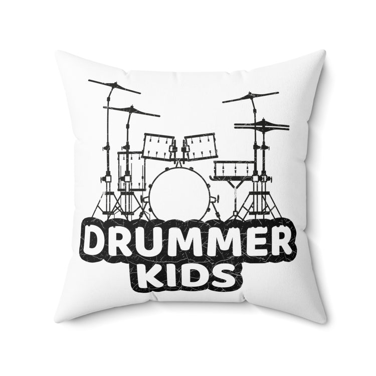 Hilarious Percussionist fan Instrumentalist Drummists Spun Polyester Square Pillow