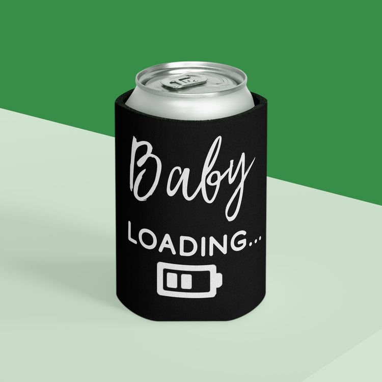 Baby Loading Funny Baby Bump Can Cooler