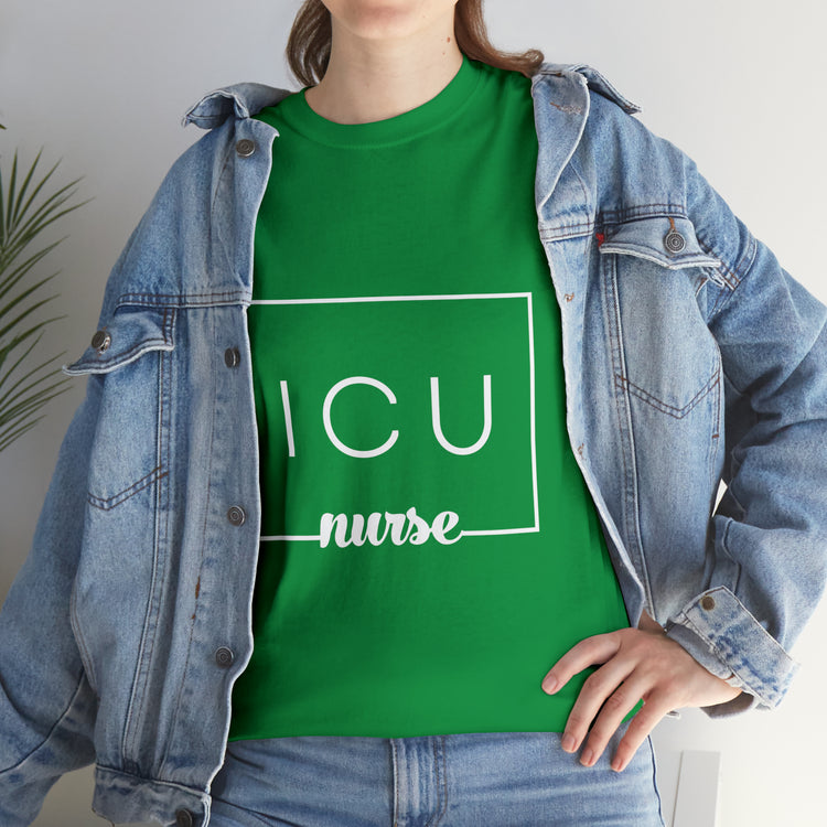 Shirt Funny ICU Nurse Surgeons Welfare Appreciation Surgery Medical T-Shirt Unisex Heavy Cotton Tee