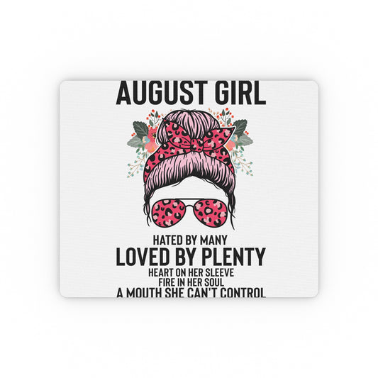 Hilarious Female Facial Expression Lady Sunglasses Fan Rectangular Mouse Pad