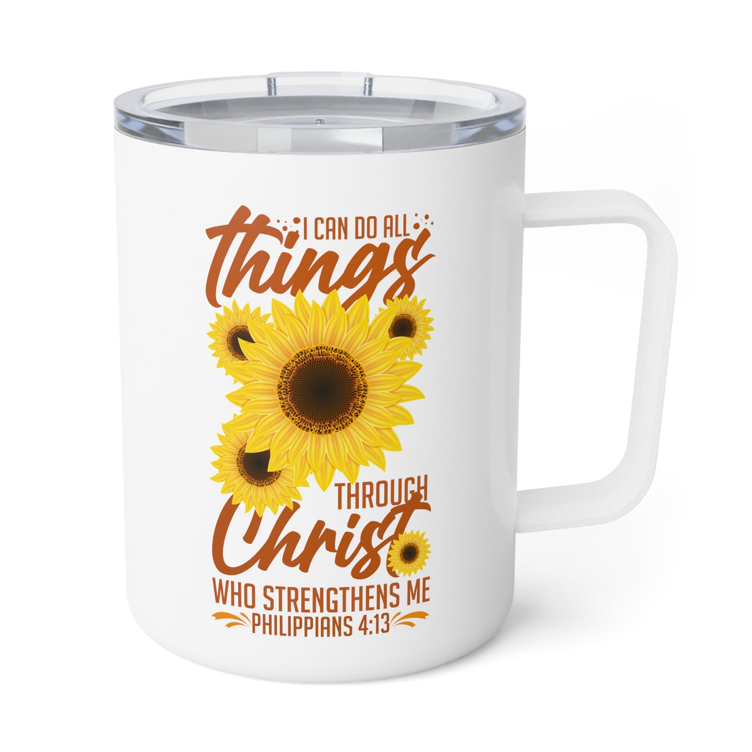 Sunflowers Inspirational Coffee Mug