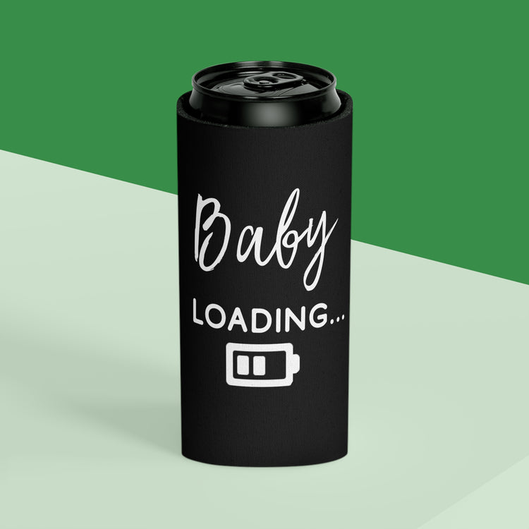 Baby Loading Funny Baby Bump Can Cooler