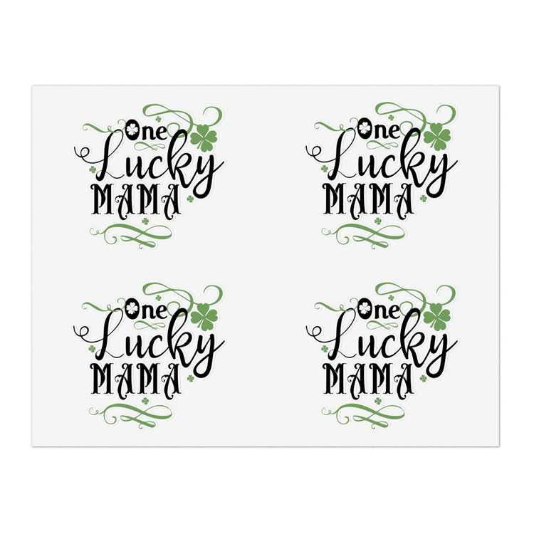 One lucky Mama Sticker Sheets