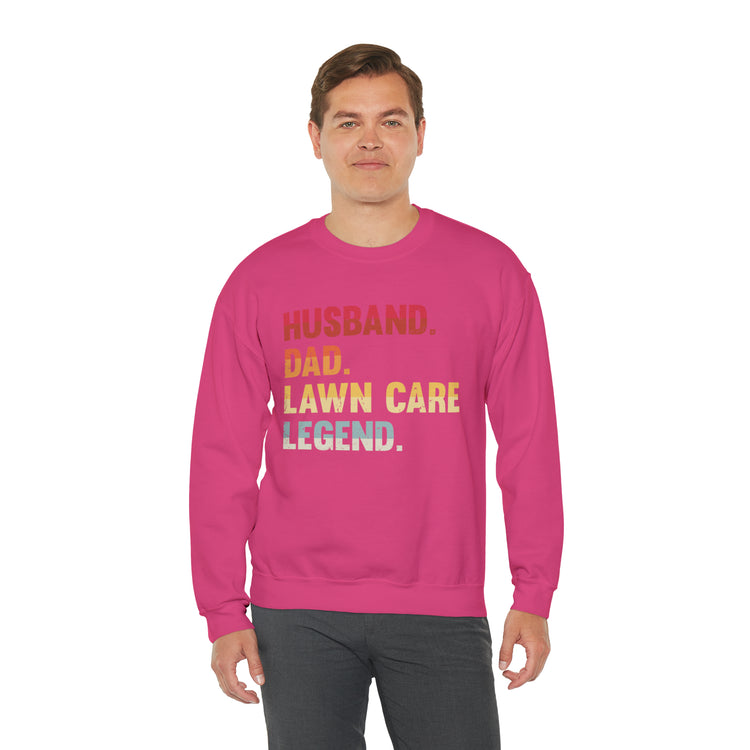 Hilarious Grass Cutting Lawn Mover Lawnmower Enthusiast Unisex Crewneck Sweatshirt