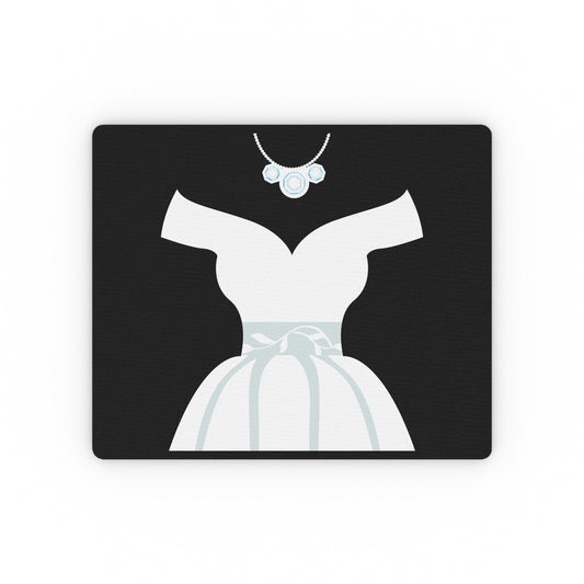 Wedding Dresses Bridal Showers Cute Funny Gowns Fiancee  Rectangular Mouse Pad