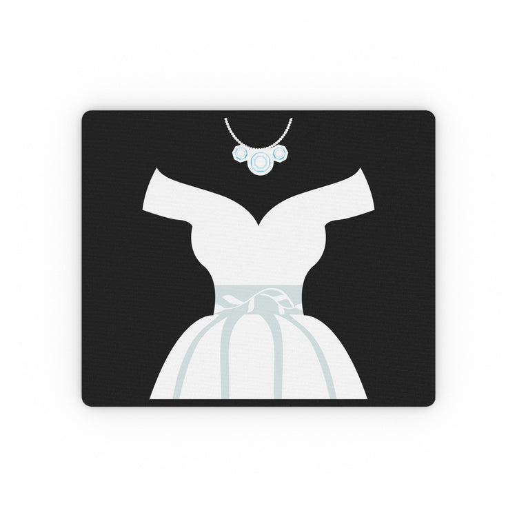 Wedding Dresses Bridal Showers Cute Funny Gowns Fiancee  Rectangular Mouse Pad