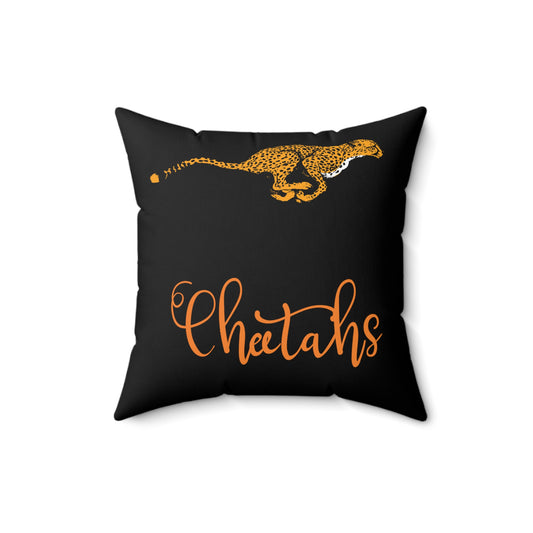 I Just Really Like Cheetahs, Ok!? Funny Men Women Spun Polyester Square Pillow