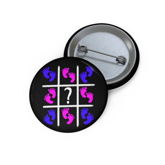 Gender Announcement Party Game Gender Reveal Custom Pin Buttons