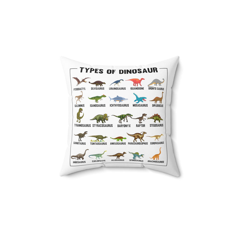 Novelty Retro Nostalgic Anachronism Antique Animals Spun Polyester Square Pillow