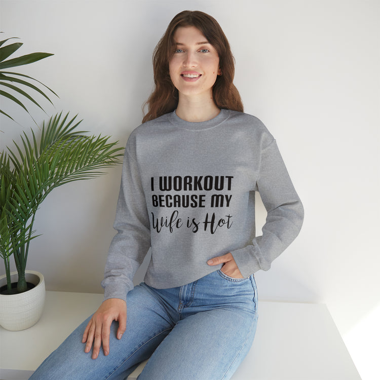 Novelty Gym Fitness Quote Men Women Gift Funny Workout Unisex Crewneck Sweatshirt