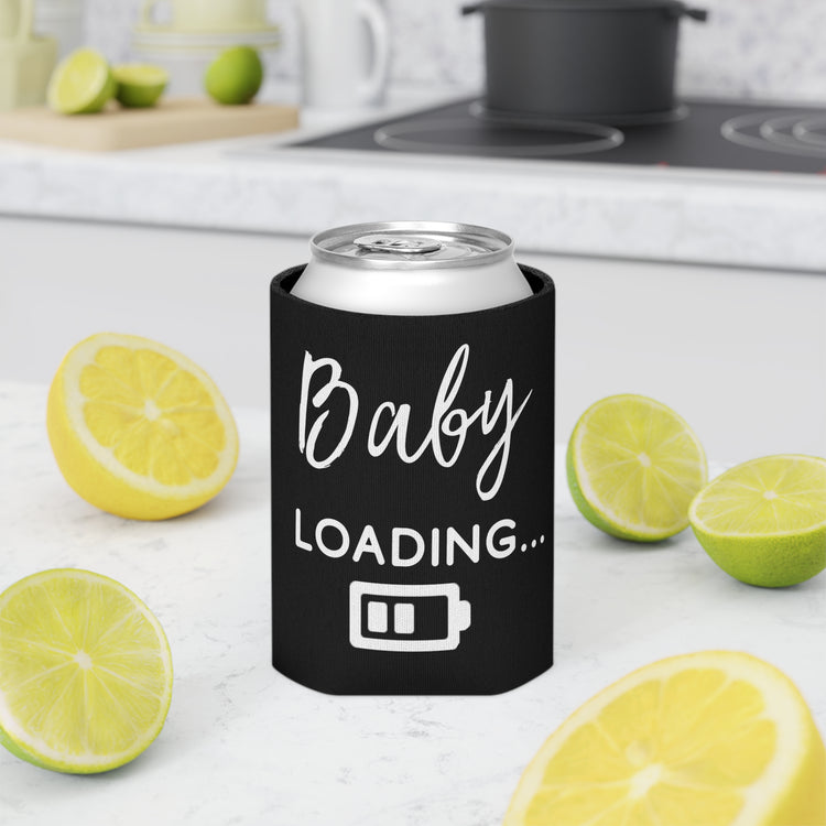 Baby Loading Funny Baby Bump Can Cooler