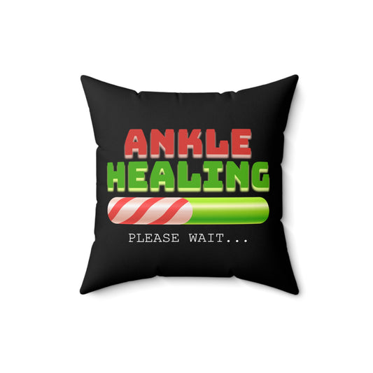 Humorous Anklebone Recuperation Rehabilitation Betterment Astragalus Osseus Improvement Polyester Square Pillow