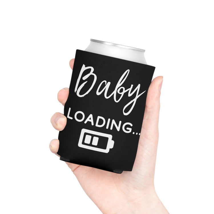 Baby Loading Funny Baby Bump Can Cooler