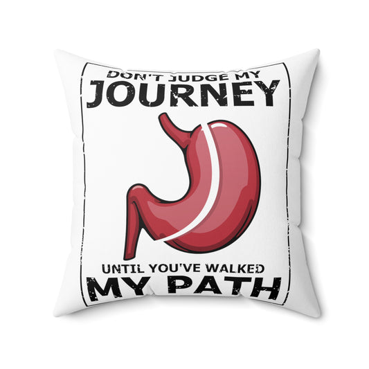 Humorous Cardiologist Cardiology Surgery Bariatric Spun Polyester Square Pillow