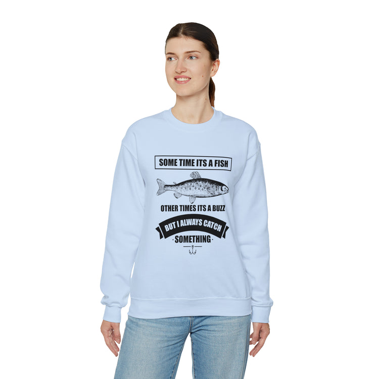 Novelty Fisherman Lake Fishermen  Gift Fishing Catching Unisex Crewneck Sweatshirt