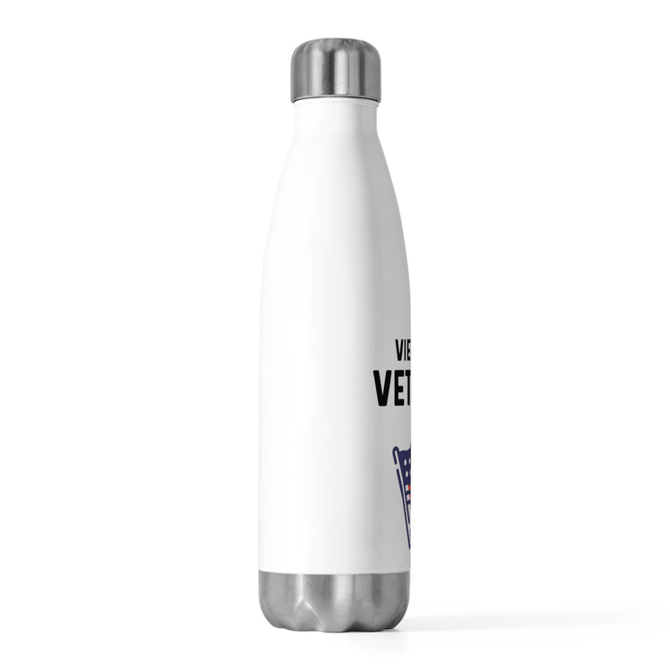 Vietnam Veteran Military T-shirt | I Love My Veteran Retirement T Shirt | Legend Has Retired | Grandpa Shirt 20oz Insulated Bottle