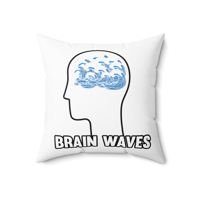 Novelty Neurobiology Neurophysiology Neurology Neurologist Physician Practitioner Spun Polyester Square Pillow