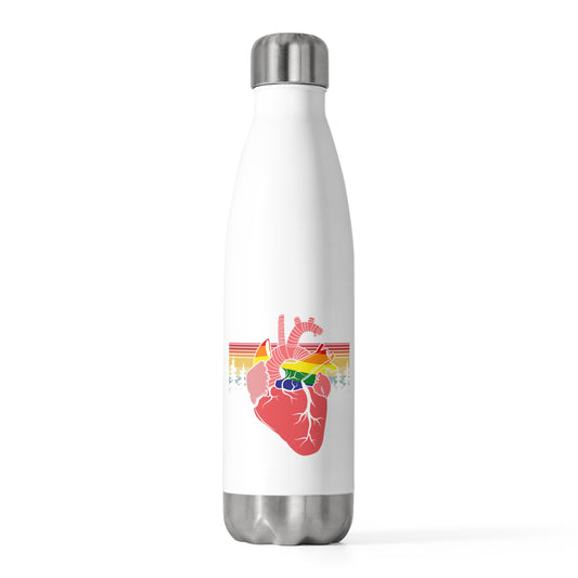 Hilarious Inspirational Advocacies Uplifting Support Gays Humorous GLBT Homosexuals Homosexuality Gender 20oz Insulated Bottle