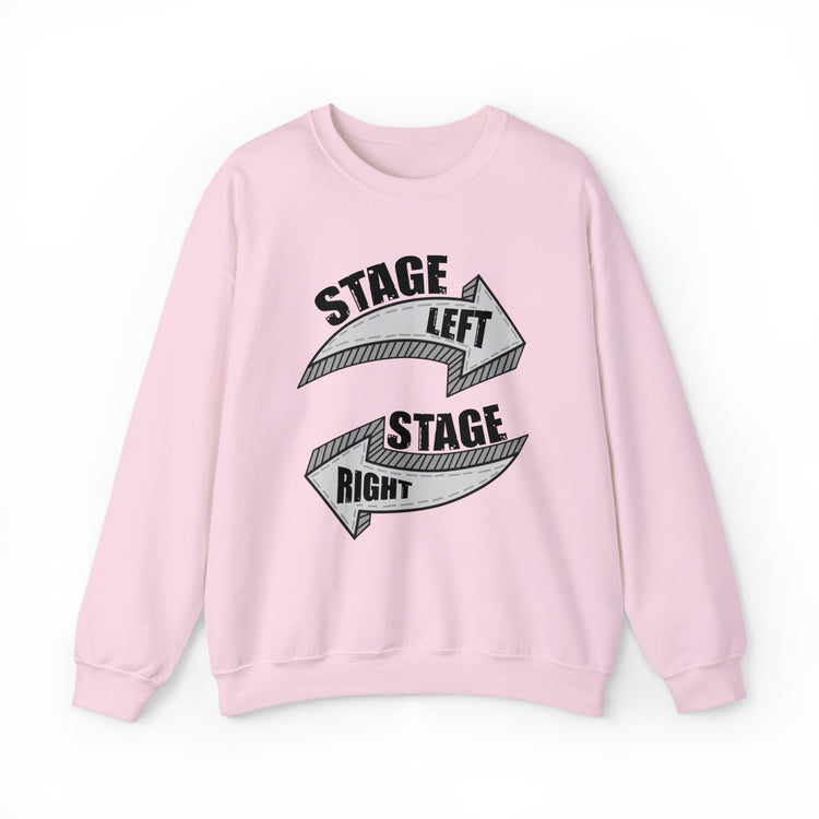 Novelty Dramatic Arts Actors Mockery Statements Gag Unisex Crewneck Sweatshirt