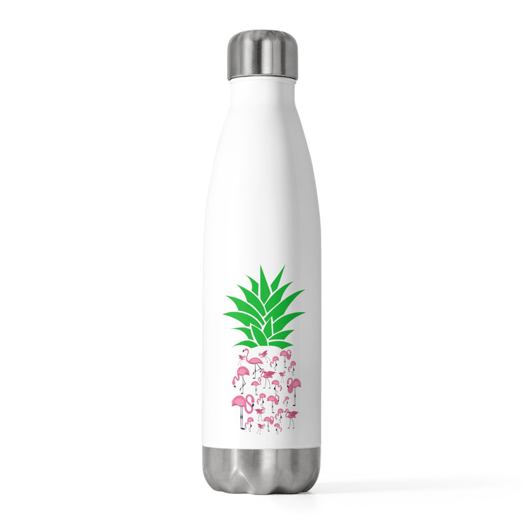 Humorous Plant Genus Fruit Graphic Tee Shirt Gift Funny Flamingo Pineapple Awesome Enzyme Men Women T Shirt 20oz Insulated Bottle