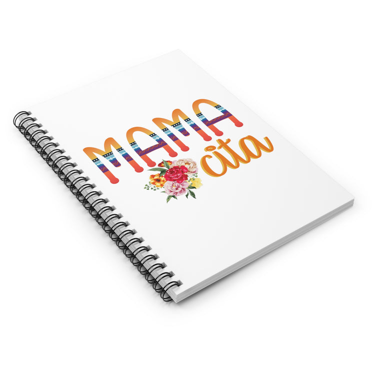 Mama Cita Cinco De Mayo Festival Spiral Notebook - Ruled Line