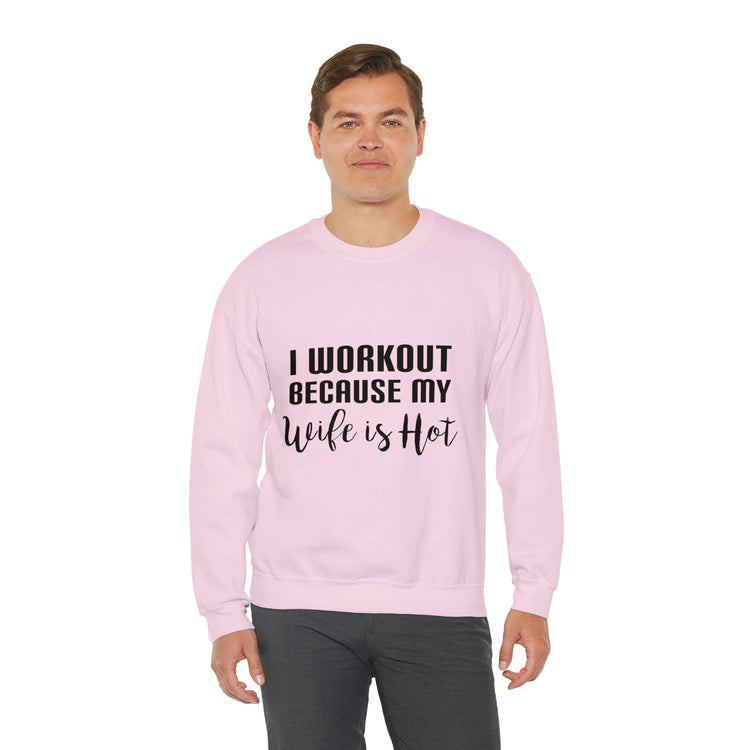 Novelty Gym Fitness Quote Men Women Gift Funny Workout Unisex Crewneck Sweatshirt