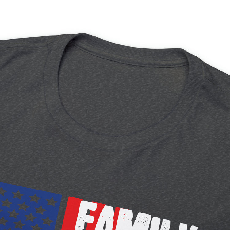 Shirt Vintage Families Faith Friends Servicemen Military Novelty Support Honor Patriotic T-Shirt Unisex Heavy Cotton Tee