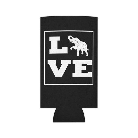 Novelty African Elephantine Graphic Tee Shirt Gift Cool Love Elephants  Can Cooler