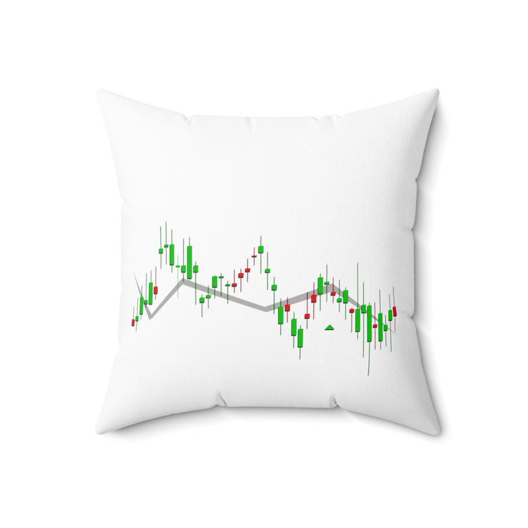 Hilarious Traders Appreciation Investors Trading Stocks Importance Spun Polyester Square Pillow