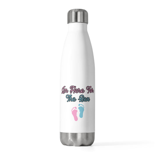 Humorous Dad Party Revealing Mom Baby Funny Saying Grandma Hilarious Mothering Babies Celebrations Sayings 20oz Insulated Bottle