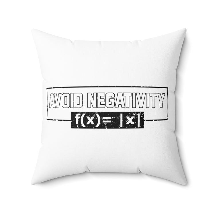 Humorous Mathematics Mathematical Math Geometry Algebra Spun Polyester Square Pillow