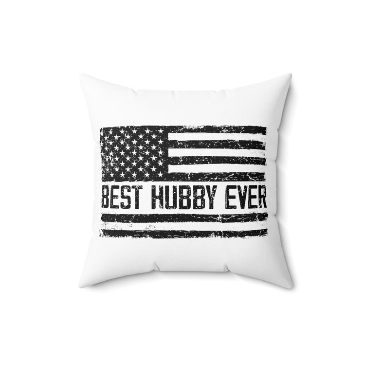 Hilarious Supportive Husband Boyfriend Marriage Boyfriend Spun Polyester Square Pillow