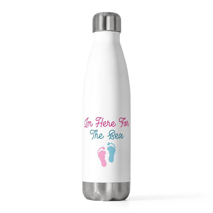 Humorous Dad Party Revealing Mom Baby Funny Saying Grandma 20oz Insulated Bottle