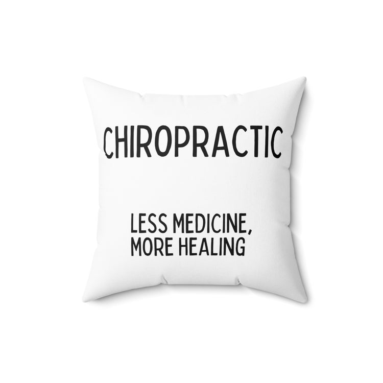 Humorous Bone Therapist Orthopedist Orthopedic Clinician Spun Polyester Square Pillow