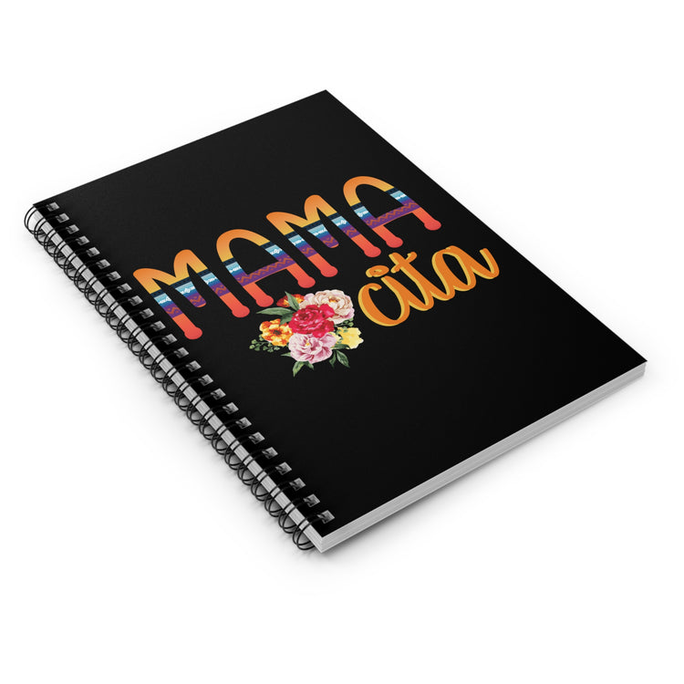 Mama Cita Cinco De Mayo Festival Spiral Notebook - Ruled Line