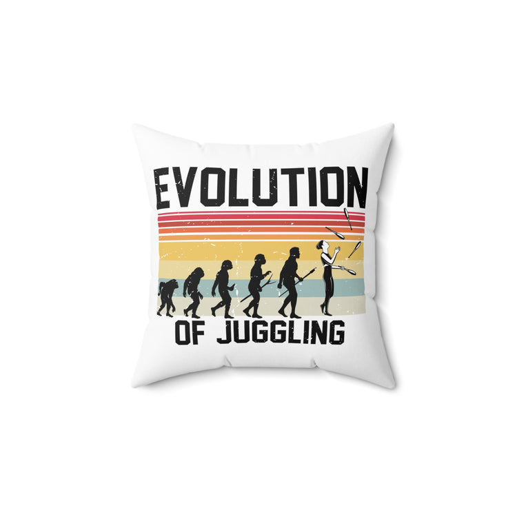 Novelty Bamboozling Beguiling Bluffing Expert Performing Spun Polyester Square Pillow