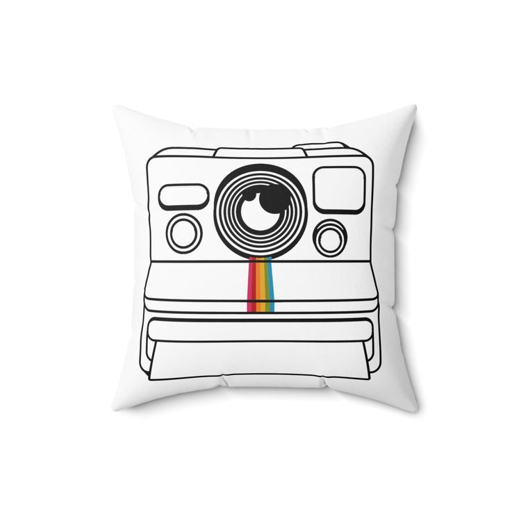 Inspiring Photographers Videographers Appreciation Graphic Motivational Photography Spun Polyester Square Pillow