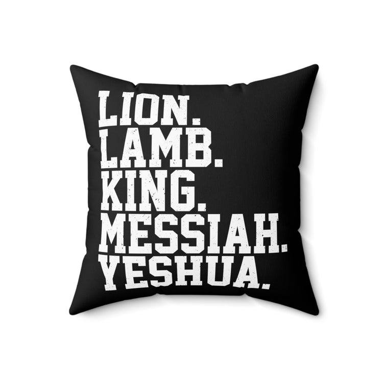 Uplifting Christianity Statements Devotee Vintage Religious Advantages Uplifting Scriptures Spun Polyester Square Pillow