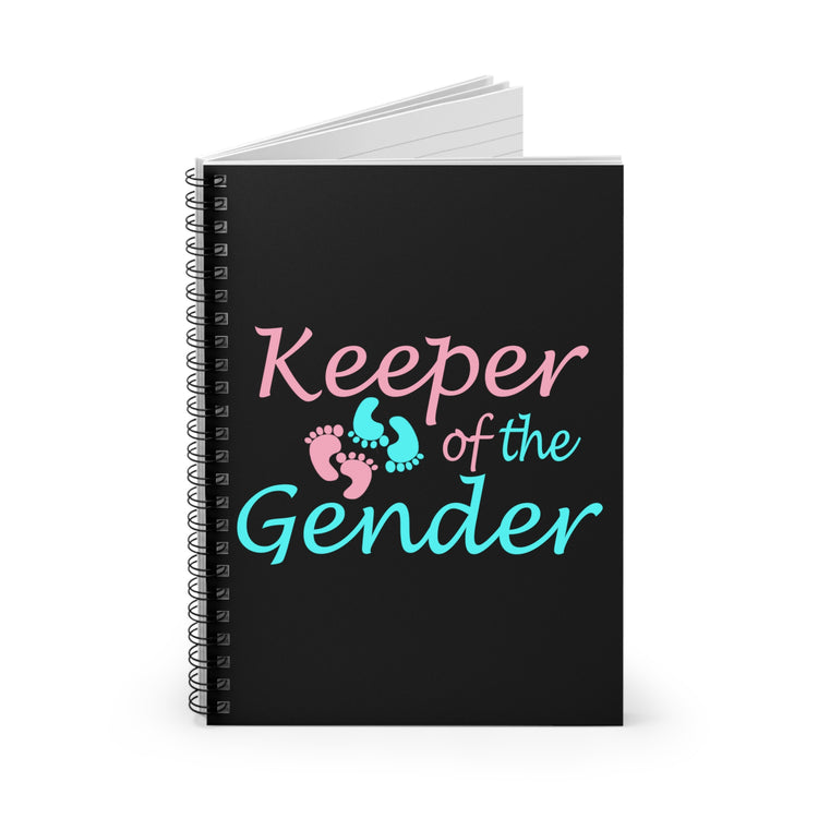Keeper of The Gender Spiral Notebook - Ruled Line
