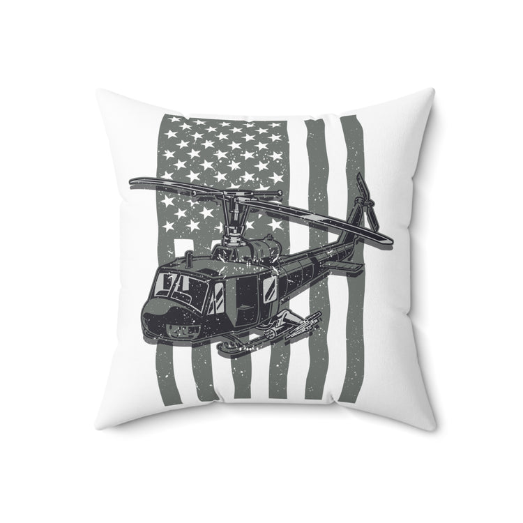 Hilarious Nationalism Patriotism Armed Forces Air-Cushion Spun Polyester Square Pillow