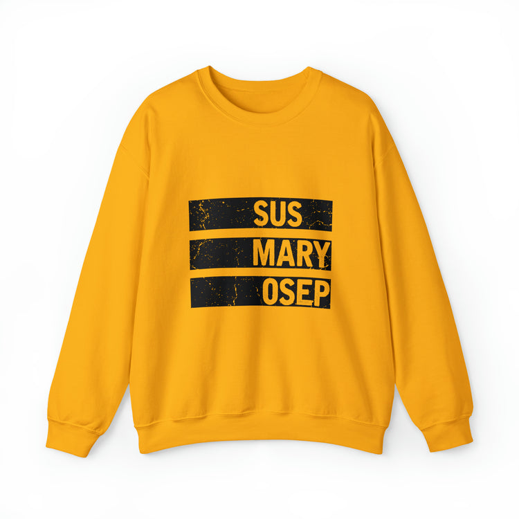 Hilarious SUS MARY OSEP Frustrated Slang Expression Asian Country Crewneck Sweatshirt