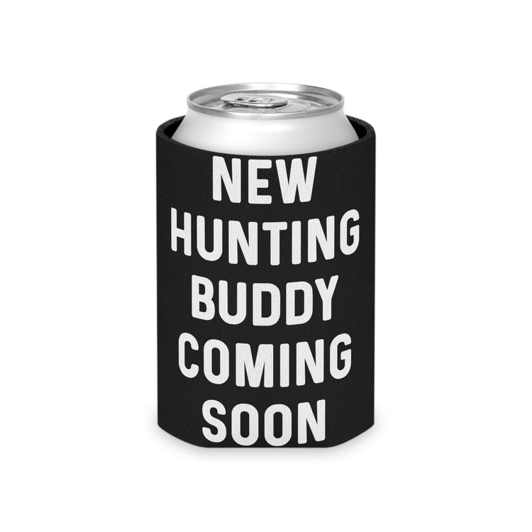 New Hunting Buddy Coming Soon Baby Bump Can Cooler