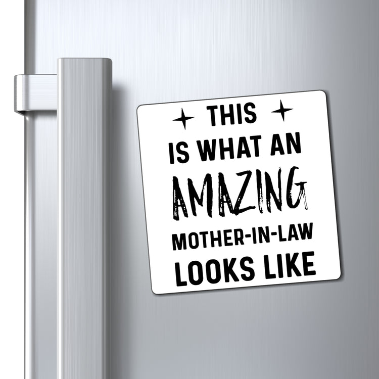 This Is What An Amazing Mother In Law Looks Like | Mother in Law Gift | Bridal Party Shirts | Bridal Shower Gift | Wedding Gift Magnets