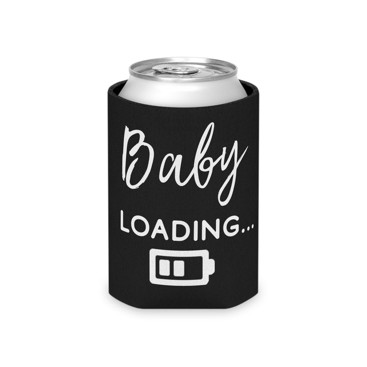 Baby Loading Funny Baby Bump Can Cooler