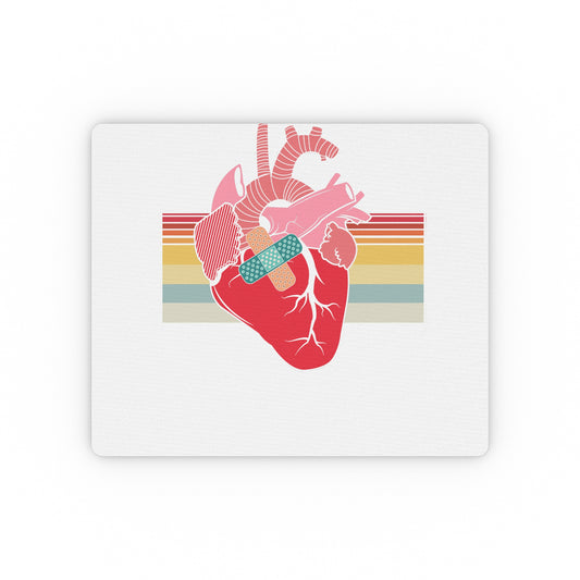 Novelty Factory Refurbished Hearts Recovering Patients Puns Humorous Surgery Transplants Recuperating Sayings Rectangular Mouse Pad