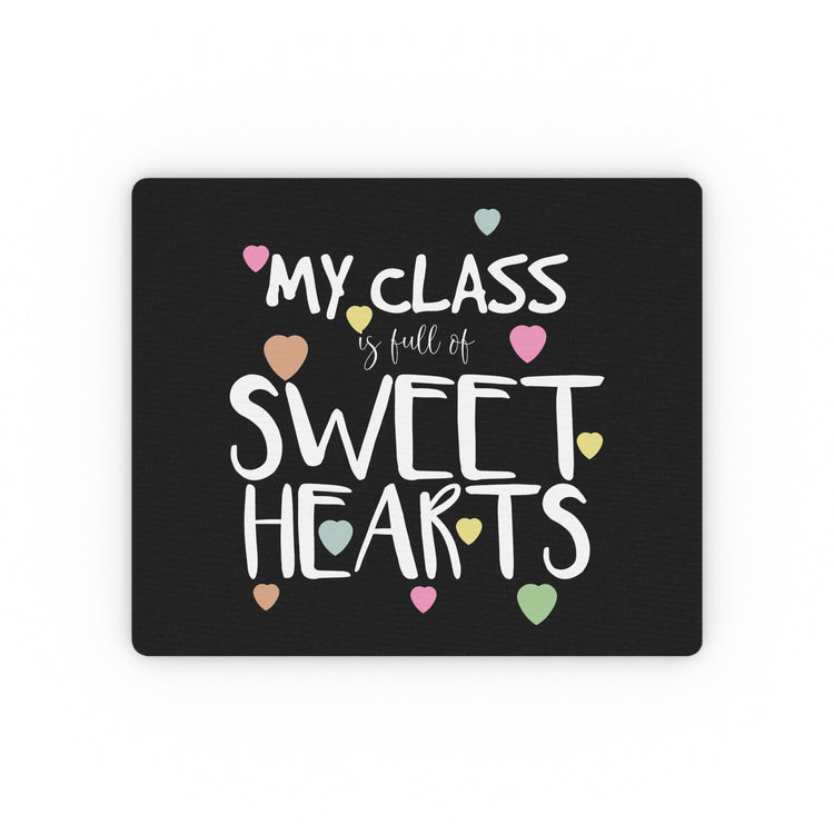 Hilarious Filled Of Couples Heart's Day Tutor Professor Rectangular Mouse Pad